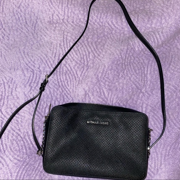 Michael Kors Black Crossbody - Picture 1 of 10